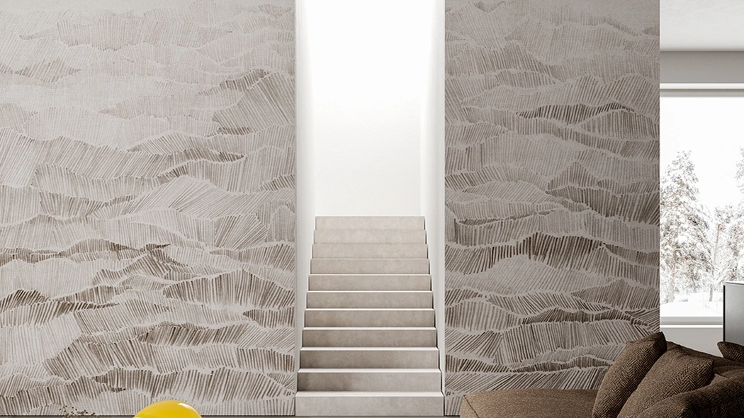 Carta da parati Yama di Inkiostro Bianco