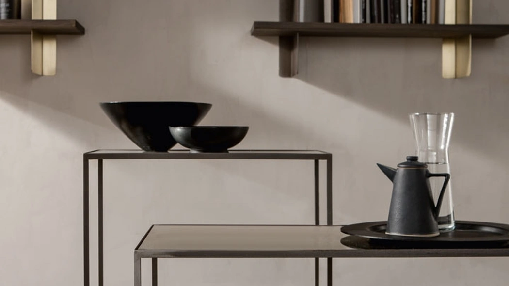 Tavolino Narciso rettangolare di Cantori