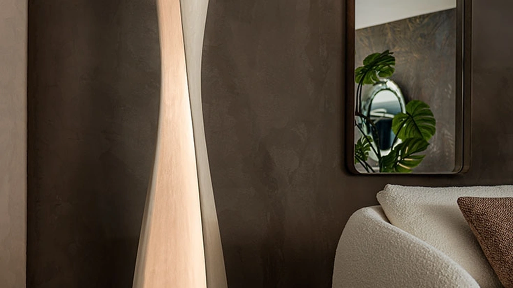 Lampada da terra in argilla Diploma di Cattelan Italia