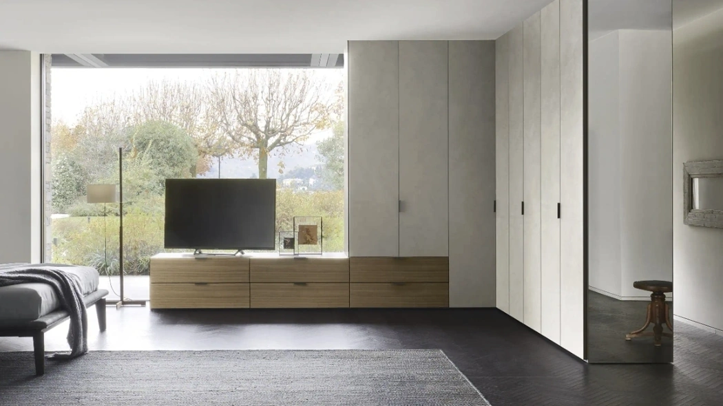 Armadio angolare Collage di Sangiacomo