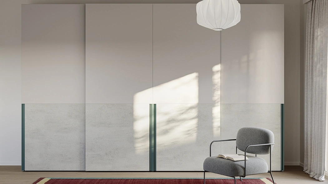 Armadio Cutting W20 Scorrevole di Colombini Casa