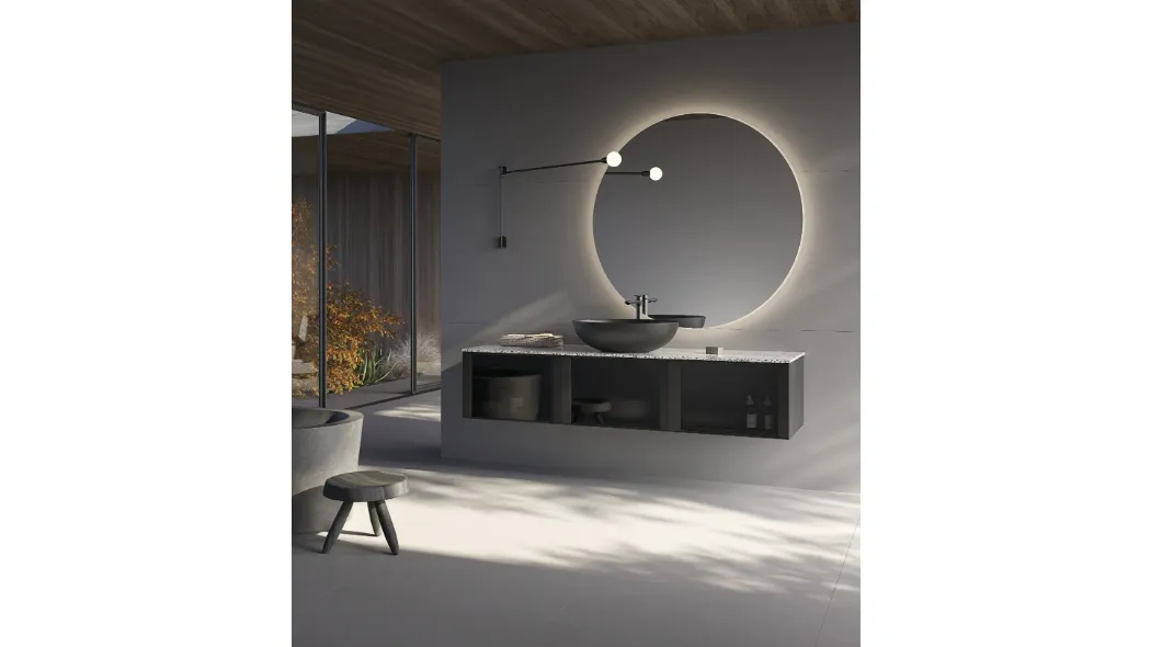 Mobile da Bagno sospeso CONVE V01 di Compab