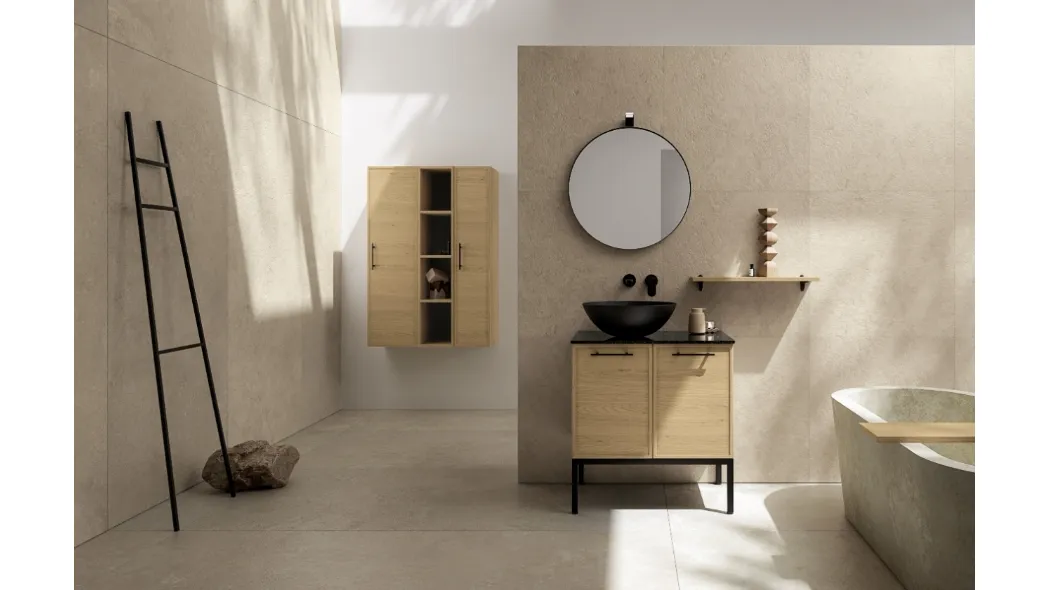 Mobile da Bagno a terra TABULA TB09 di Compab