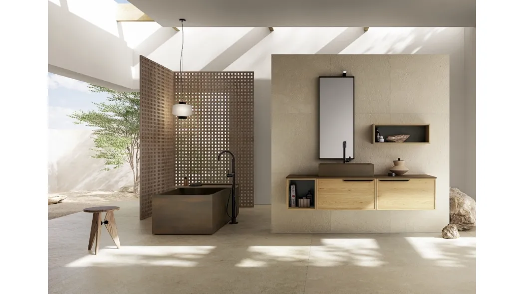 Mobile da Bagno sospeso TABULA TB10 di Compab