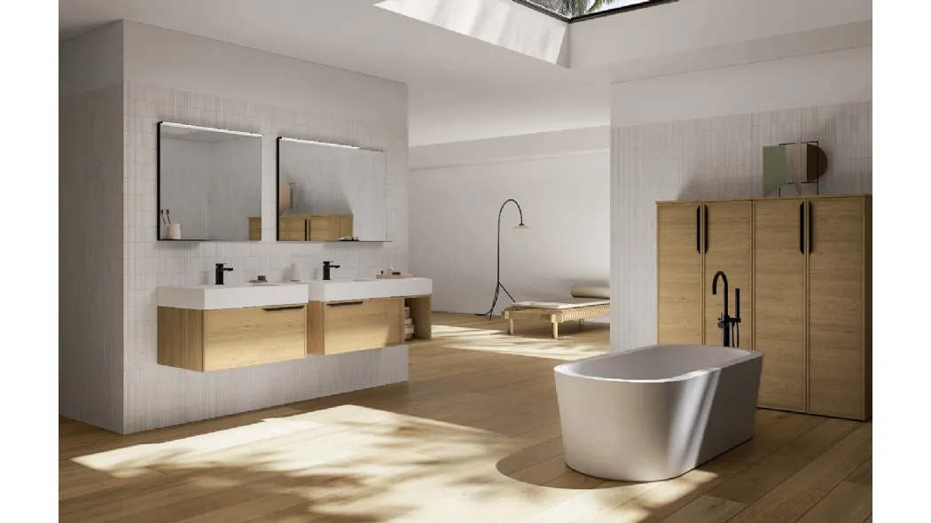 Mobile da Bagno sospeso TABULA TB11 di Compab