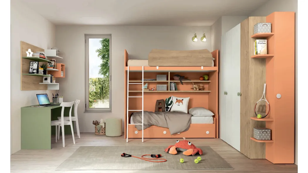 Cameretta Volo Kid C035 di Colombini Casa