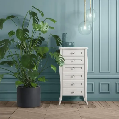 Cassettiera Arcadia Shabby Chic di Colombini Casa