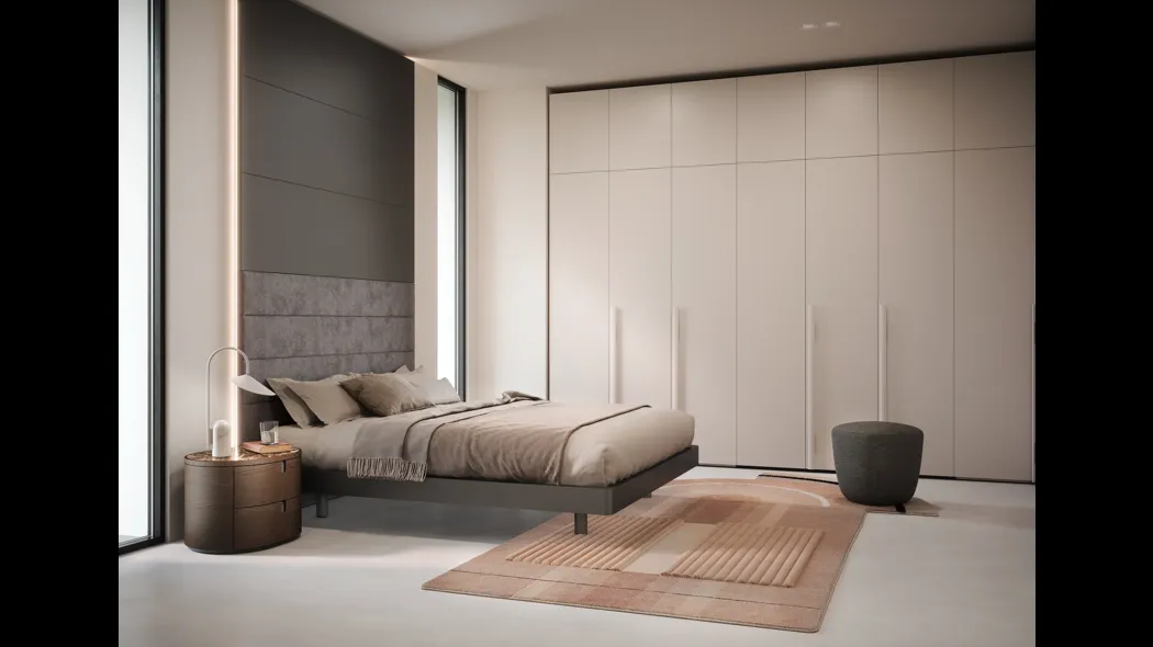 Comodino in legno Vesta di Novamobili