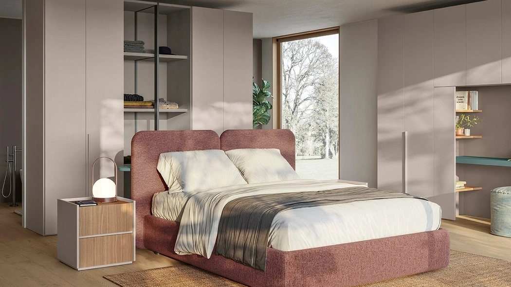 Letto con testiera Alba di Colombini Casa