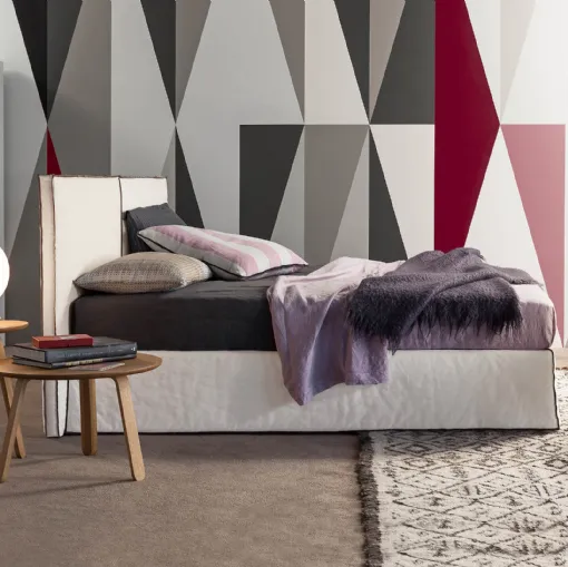 Letto matrimoniale Space di Flexteam