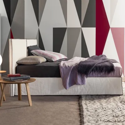 Letto matrimoniale Space di Flexteam