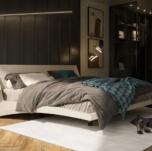 Letto Wall Diamond di Flexteam