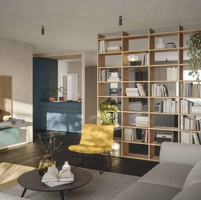 Libreria Golf Infinity A01 di Colombini Casa