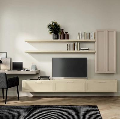 Parete Attrezzata Arcadia AS004 di Colombini Casa