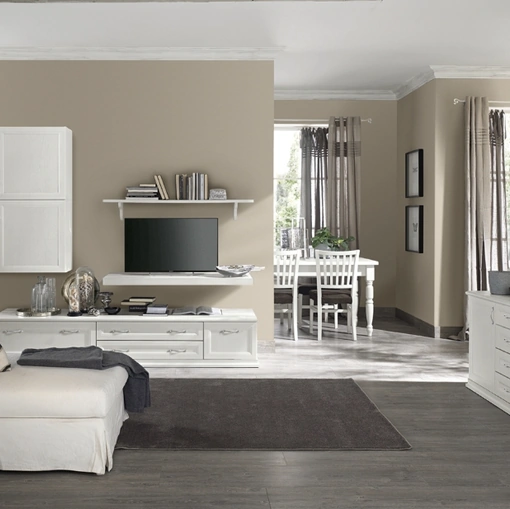 Parete Attrezzata Arcadia AS021 di Colombini Casa