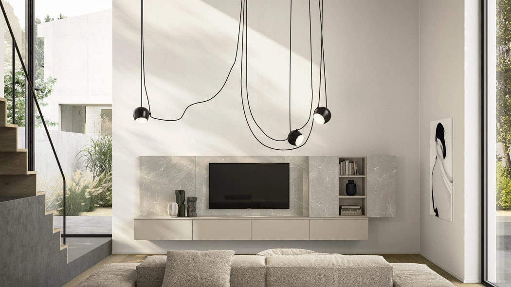 Parete Attrezzata Night & Day L03NS di Colombini Casa