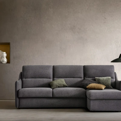 Divano Letto con penisola Logan di Samoa