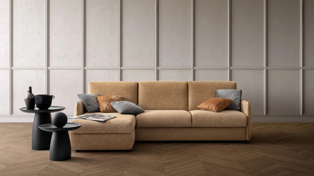 Divano Letto con penisola Wonder di Samoa