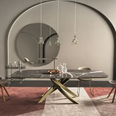 Tavolo Artistico in SuperMarmo di Bontempi