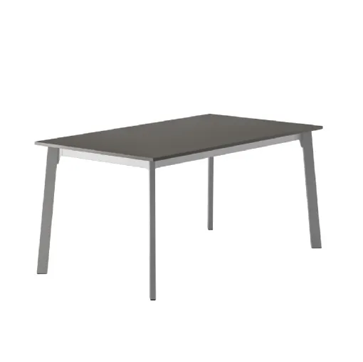 Tavolo Crono con piano in laminato e struttura in metallo di Veneta Cucine