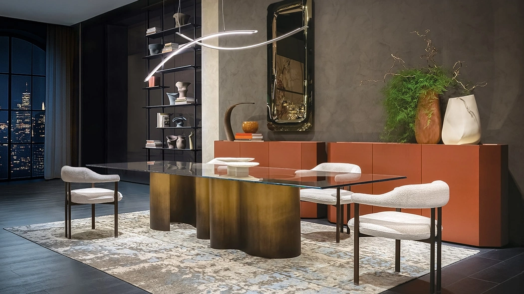 Tavolo Papel Glass di Cattelan Italia
