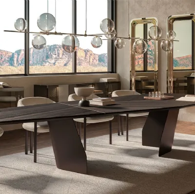 Tavolo Senator Wood di Cattelan Italia