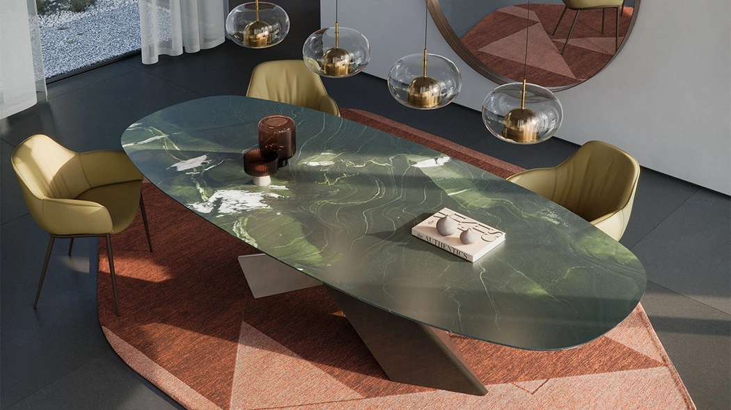 Tavolo Tyron Marble di Cattelan Italia