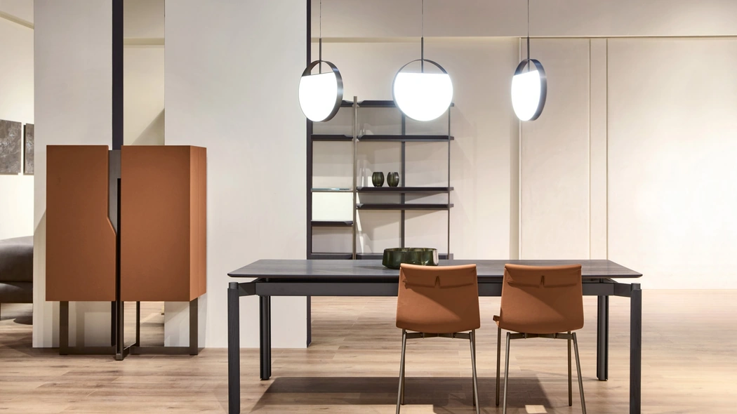 Tavolo Willow con piano in legno di Cantori