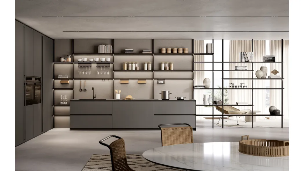 Cucina Design angolare One 01 di Ernestomeda