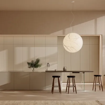 Cucina Design con isola One 02 di Ernestomeda