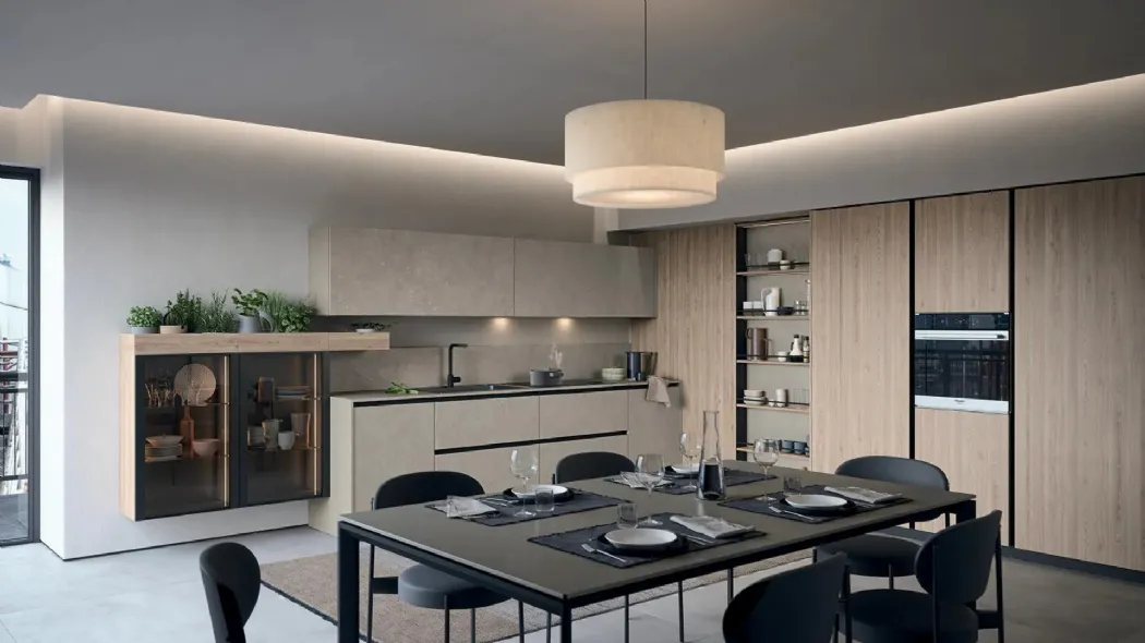 Cucina Moderna angolare Trend 30° di Forma Cucine