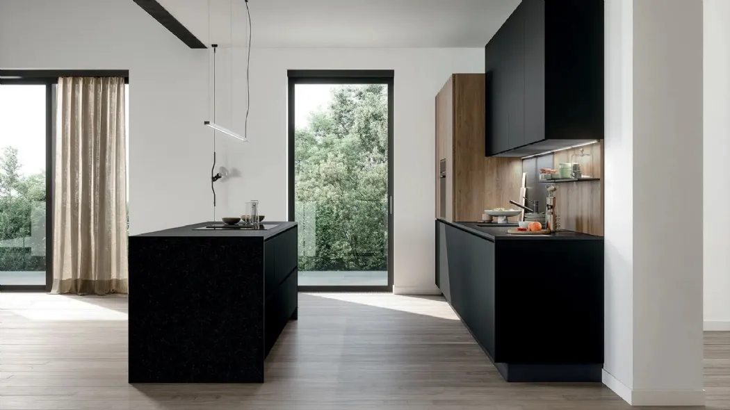 Cucina Moderna con isola Trend Linea di Forma Cucine