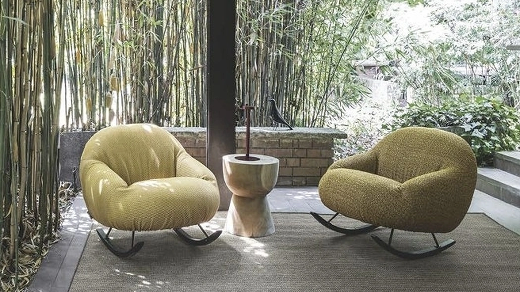 Poltroncina a dondolo Date Outdoor di Flexteam