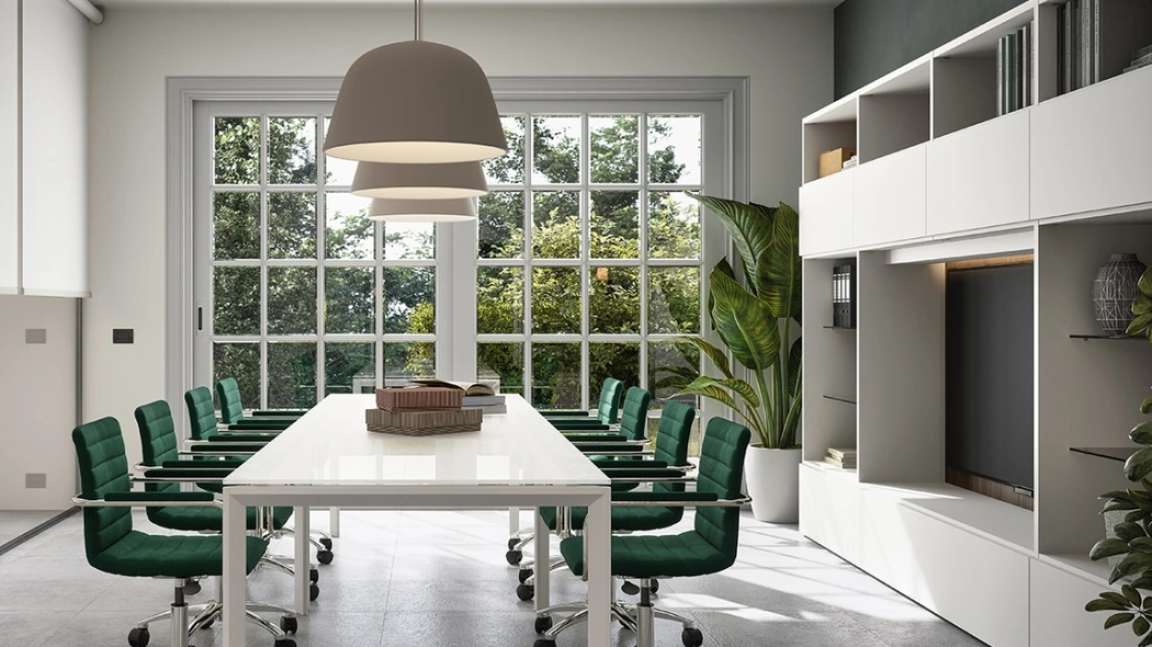 Mobile Ufficio Libreria a muro 05C di Cinquanta3